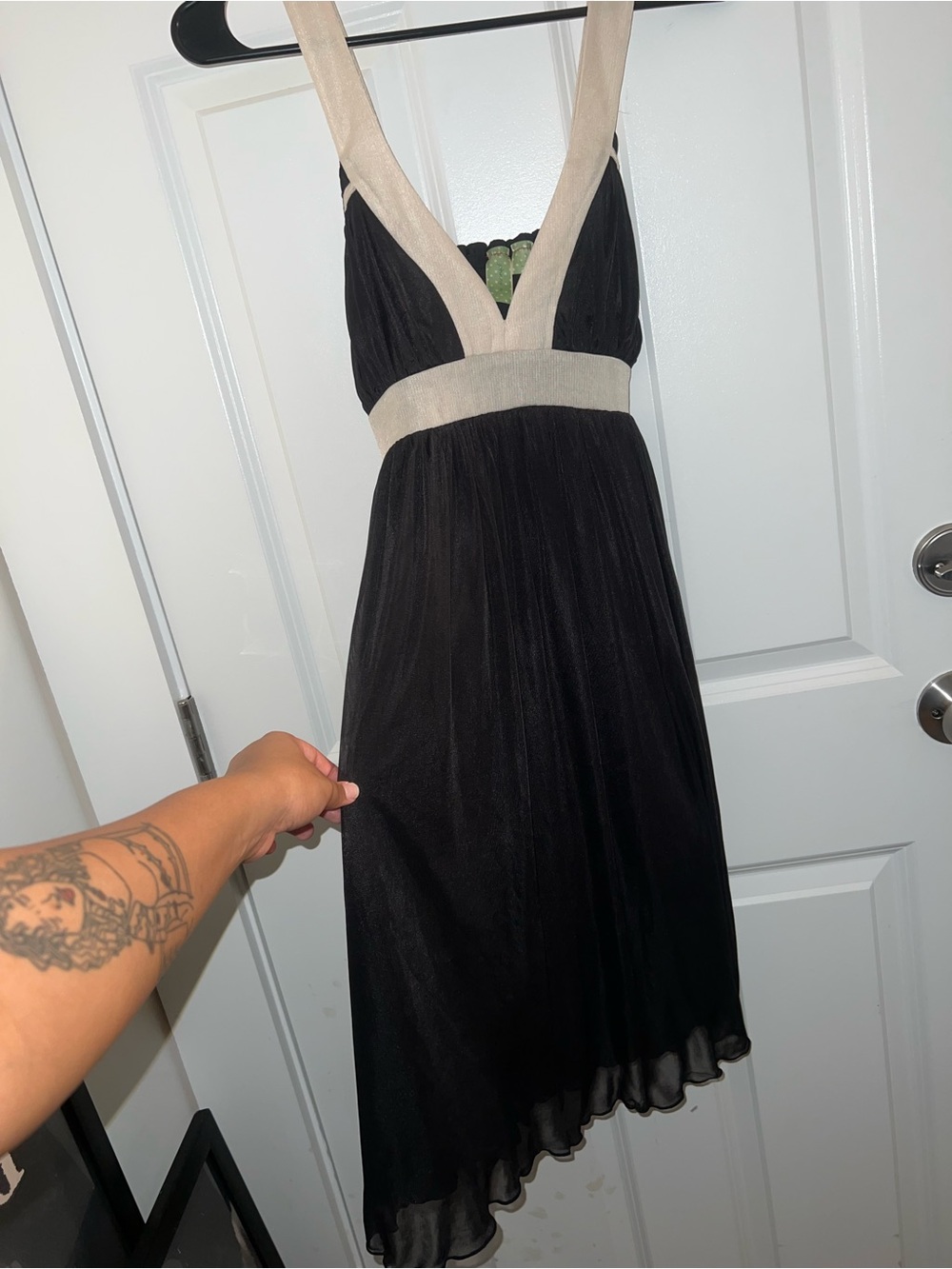 Vintage Y2K babydoll halter dress by Johnny Martin
